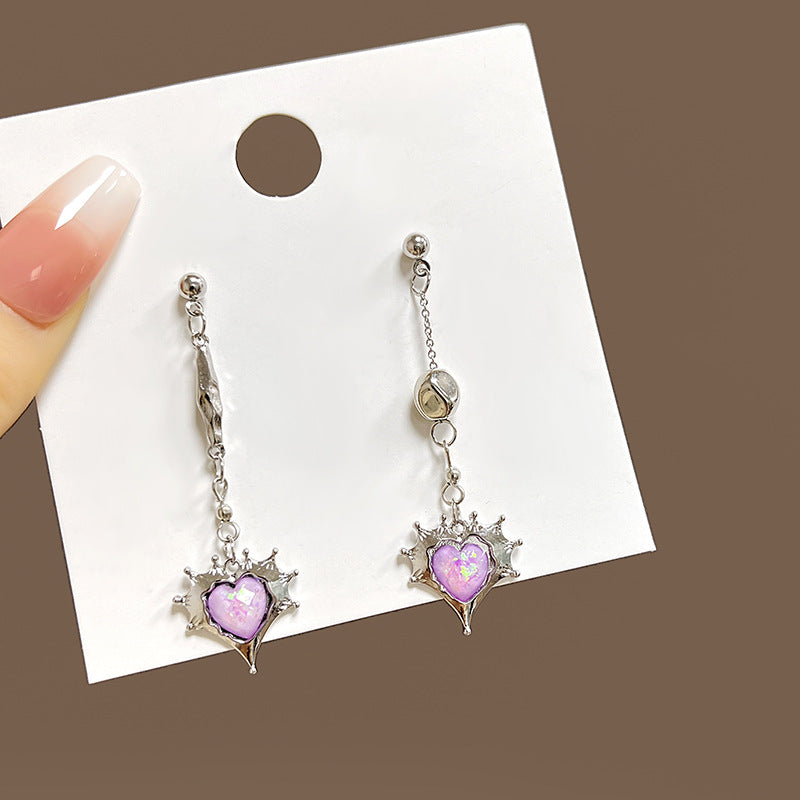 Wholesale Cross Irregular Butterfly Alloy Earrings